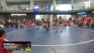 140 lbs Round 1 (4 Team) - Elizabeth Hill, Gulf Coast Grappling Academy vs Sophia Morlandt, Alabama Elite White