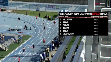 Men’s 4x400m Relay Championship, Heat 1