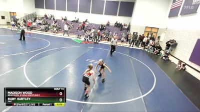 54-58 lbs Cons. Semi - Madison Wood, Bear River Jr High Wrestling C vs Ruby Hartley, JWC