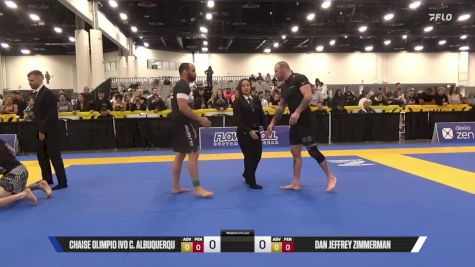 Dan Jeffrey Zimmerman vs Chaise Olimpio Ivo C. Albuquerqu 2025 World IBJJF Jiu-Jitsu No-Gi Championship