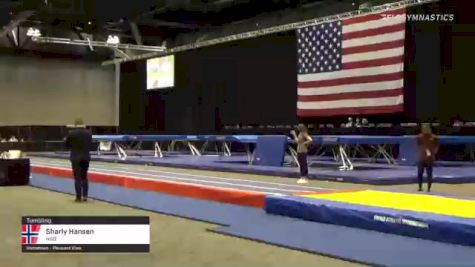 Sharly Hansen - Tumbling, NSB - 2021 USA Gymnastics Championships