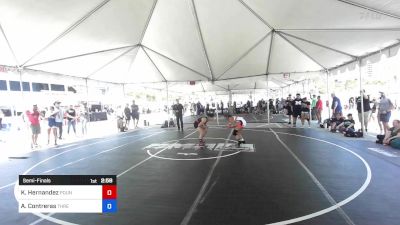 109 lbs Semifinal - Katherine Hernandez, Pounders WC vs Ayana Contreras, Threshold WC