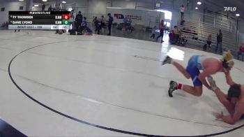 198 lbs 7th Place Match - Ty Thomsen, Nebraska vs Dane Lyons, Nebraska City Wrestling Club