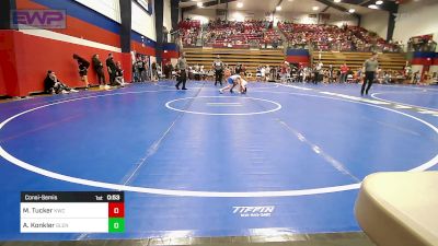 85 lbs Consolation - Maddox Tucker, Keystone Wrestling Club vs Aiden Konkler, Glenpool Warriors