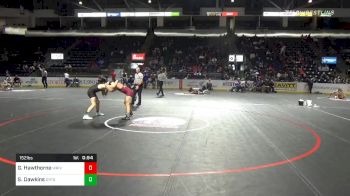 152 lbs 5th Place - Gabe Hawthorne, White River vs Seth Dawkins, Orting