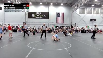 72 lbs Round 3 (4 Team) - James Norman, Mavericks vs Kaison Deats, Mat Assassins Red