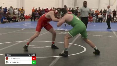 174 lbs Rd Of 32 - Simon Ruiz, Cornell vs Mark Takara, Utah Valley