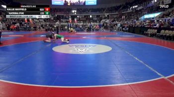 1-5A 138 1st Place Match - Katrina Poe, Leeds vs Kallie Mayfield, Weaver