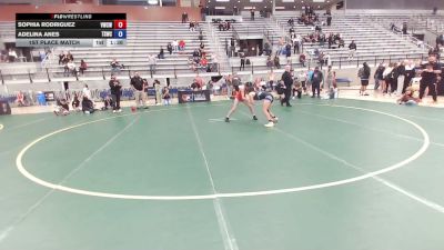 97-101.1 lbs 1st Place Match - Sophia Rodriguez, Victory Wrestling-Central WA vs Adelina Anes, Team Selma Wrestling Club