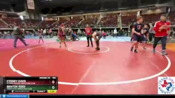 150 lbs 3rd Place Match - Benton Reed, Texas Elite Wrestling Club vs Cydney Davis, El Paso Supers Wrestling Club