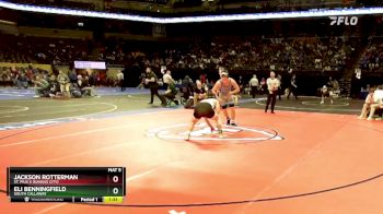 190 Class 1 lbs Quarterfinal - Jackson Rotterman, St. Pius X (Kansas City) vs Eli Benningfield, South Callaway