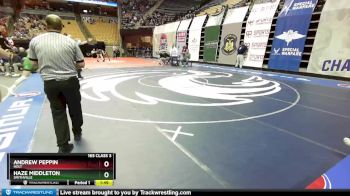 165 Class 3 lbs Champ. Round 1 - Andrew Peppin, Holt vs Haze Middleton, Smithville