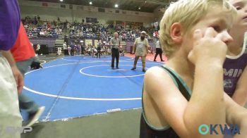 52-55 lbs Rr Rnd 4 - Kyllie Gwinn, Buck Pride Wrestling vs Kamrei Downing, Berryhill Wrestling Club