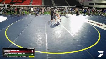 140 lbs Quarterfinal - Jacinda Munoz-Aguilar, Nevada vs Timberly Martinez, Colorado