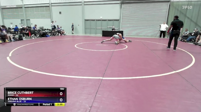 190 lbs 4th Wrestleback (16 Team) - Brice Cuthbert, Idaho vs Ethan ...