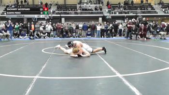 215 lbs Final - Zachary Iaciofano, La Salle Academy vs Dante Peno, South Kingstown