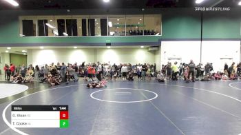 95 lbs Round Of 16 - Grayson Sloan, SC vs Terriel Cooke, VA