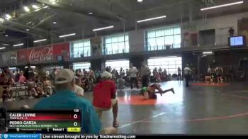 126 lbs Round 1 (6 Team) - Pedro Garza, Next Generation Frisco Bombers vs Caleb Levine, Tiger Elite