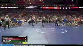 1 lbs Champ. Round 1 - Tanner Arjes, North Butler-Clarksville vs Dylan Stein, Bedford/Lenox