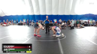 190 lbs Round 7 (8 Team) - Gabe Morgan, 330 Lab vs Kyle Beverly, Team Gotcha