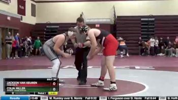 220 lbs Round 2 - Jackson Van Keuren, Maquoketa vs Colin Miller, Xavier, Cedar Rapids