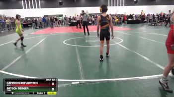 85 lbs Round 5 - Bryson Berger, LANC vs Cameron Koflowitch, OLLI