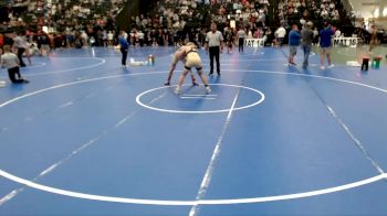 150 lbs Semifinal - Breighton Carlson, SBL Warriors vs Kai Colcher, Silver Lake