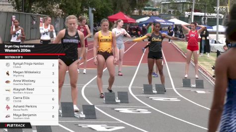 Women's 200m, Finals 9