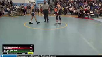 113 lbs Champ. Round 1 - Julian Rapuano, Delcastle H S vs Eric Killingsworth, Appoquinimink