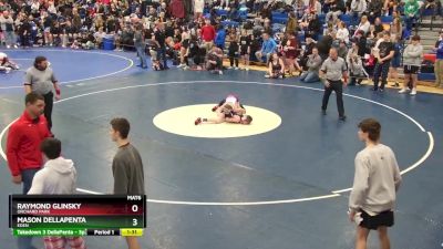 101 lbs Quarterfinal - Mason DellaPenta, Eden vs Raymond Glinsky, Orchard Park