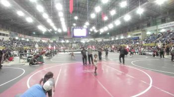 40 lbs Consi Of 8 #2 - Cade Carver, North Fork Miners vs Danny Diaz, Widefield WC