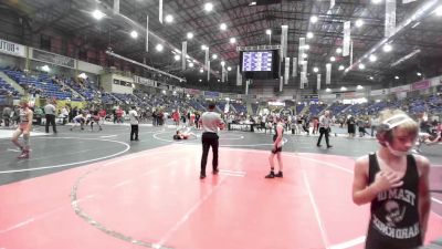 100 lbs Semifinal - Tyson McComb, Team Of Hard Knox vs Tarec Stone, Wrecking Crew