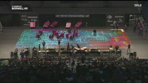 Boswell HS "Ft. Worth TX" at 2025 WGI Percussion/Winds World Championships