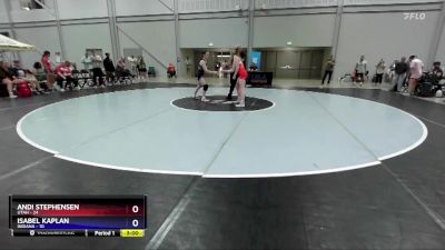 115 lbs Round 1 (6 Team) - Andi Stephensen, Utah vs Isabel Kaplan, Indiana