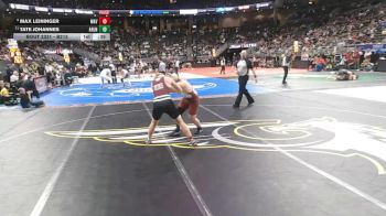 Cons. Round 3 - Max Leininger, Waverly vs Tate Johannes, Arlington