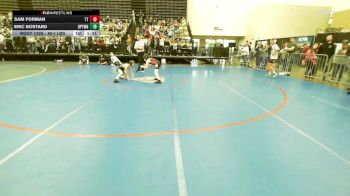 80-I lbs Quarterfinal - Sam Forman, Team Tugman vs Eric Bostard, Upper Township