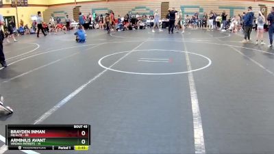 130 lbs Round 9 (10 Team) - Brayden Inman, MQ Elite vs Arminius Avant, Virginia Patriots