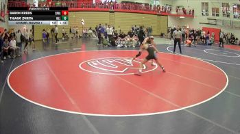 120 lbs Champ. Round 1 - Baron Krebs, Sprague vs Thiago Zurita, Hillsboro