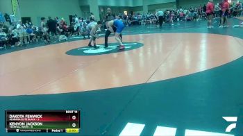 120 lbs Round 5 (6 Team) - Dakota Fenwick, Alabama Elite Black vs Kenyon Jackson, Techfall White