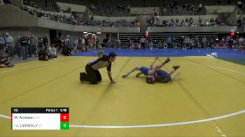 115 lbs Quarterfinal - Jacob Lootans Jr., Crass Trained vs Maverick Arneson, LAW