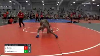 152 lbs Prelims - Lorenzo Norman, Team Shutt West vs Damon McGee Jr., Powerhouse Black