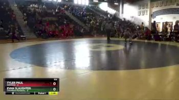 113 lbs Champ Round 1 (16 Team) - Tyler Paul, Durango vs Evan Slaughter, Cimarron Memorial