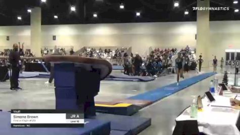 Simone Brown - Vault, First in Flight #129 - 2021 USA Gymnastics Development Program National Championships