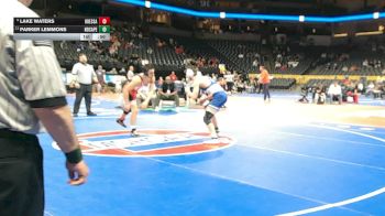157 Class 2 lbs Cons. Round 2 - Parker Lemmons, Notre Dame (Cape Girardeau) vs Lake Waters, Odessa