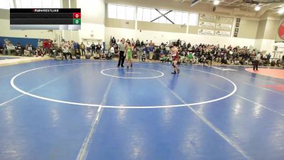 132 lbs Quarterfinal - Parker Hunter, Mattanawcook vs Evan Boulard, Massabesic