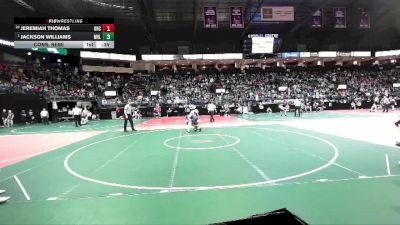 134 lbs Cons. Semi - Jackson Williams, MVL1 vs Jeremiah Thomas, OHCA