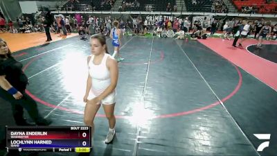 150 lbs Cons. Round 2 - Dayna Enderlin, Washington vs Lochlynn Harned, Idaho