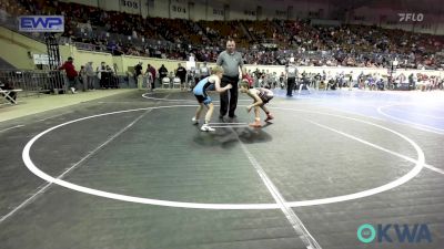75 lbs Consi Of 8 #1 - Brantley Snelson, Bartlesville Wrestling Club vs Maximus Gray, Division Bell Wrestling