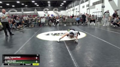 90 lbs Placement Matches (8 Team) - AJ Bechlem, West Shore Wrestling Club vs John Tarantino, Ruthless