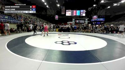 144 lbs Cons. Sub-rd Of 32 - Jaxon Workman, MI vs Isaac Lowe, FL